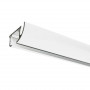 Rail rideau DS blanc brillant sur mesure sans accessoire Forest de 30 cm à 190 cm