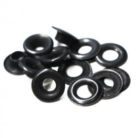 Oeillets noir ø4,7 mm Osborne B1S-00 - par 24