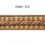 Galon cordonnet 12 mm daim 5931-014 PIDF