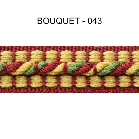 Galon cordonnet 12 mm bouquet 5931-043 PIDF