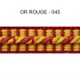 Galon cordonnet 12 mm or-rouge 5931-045 PIDF