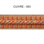 Galon cordonnet 12 mm cuivre 5931-063 PIDF