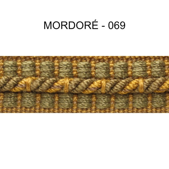 Galon cordonnet 12 mm mordoré 5931-069 PIDF