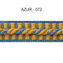 Galon cordonnet 12 mm azur 5931-072 PIDF