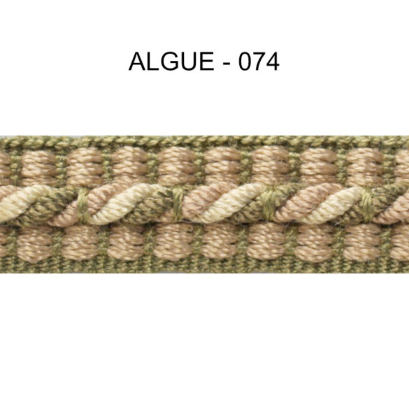 Galon cordonnet 12 mm algue 5931-074 PIDF