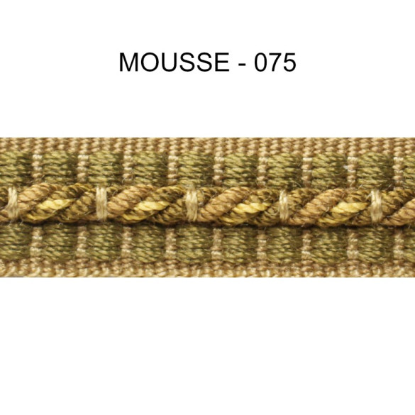 Galon cordonnet 12 mm mousse 5931-075 PIDF