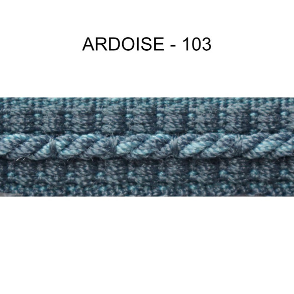 Galon cordonnet 12 mm ardoise 5931-103 PIDF
