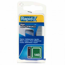 Boite de 648 agrafes Rapid 140 galvanisées 12 mm