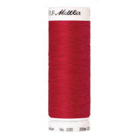 Bobine de fil Mettler SERALON rouge 0102 - 200 ml