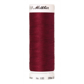 Bobine de fil Mettler SERALON rouge bordeaux 0106 - 200 ml