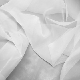 Voilage Plein Jour blanc plombé 300cm