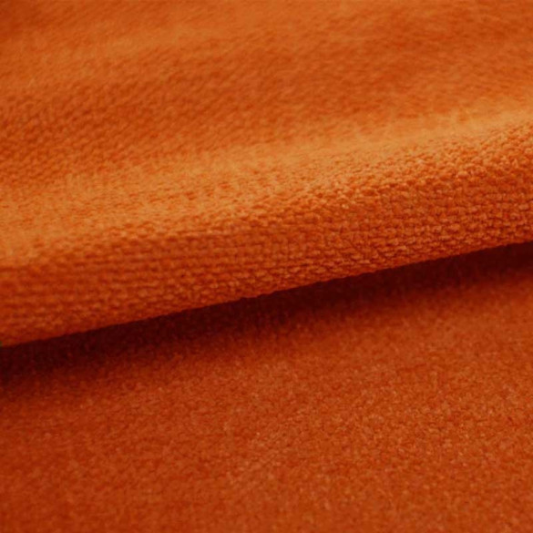 Tissu velours Amara cuivré Casal