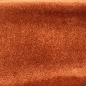 Tissu velours Brunei citrouille Froca
