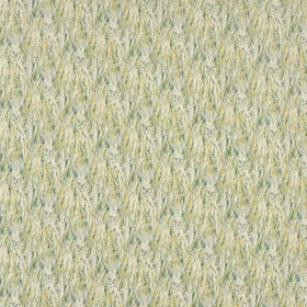 Tissu velours Bonheur Délices vert Camengo