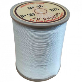 Fil de lin au chinois retors n°16 extra glacé - Ecru 308