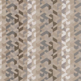 Tissu velours Amazone Guatemala beige Camengo