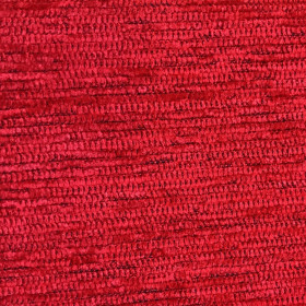Tissu chenille Esparta rouge royal Froca