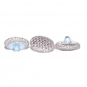 Bouton à recouvrir anneau 18mm avec votre tissu - ASTOR P28