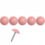 500 Clous tapissier Prestige Rose Perle Fer 16 mm