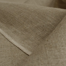 Tissu lin naturel laize 150 cm, le mètre
