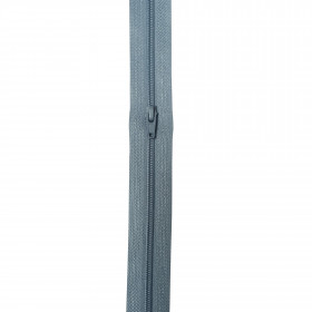 Fermeture à glissière 5 mm gris plomb - au mètre