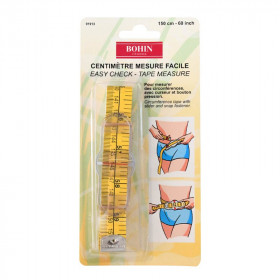 Mètre ruban avec pression et curseur Bohin