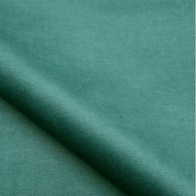 Tissu velours Milo bleu lagon 79 Nobilis anti-tache