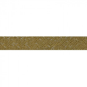 Galon tapissier adhésif 12 mm beige métallisé 1911-103 PIDF