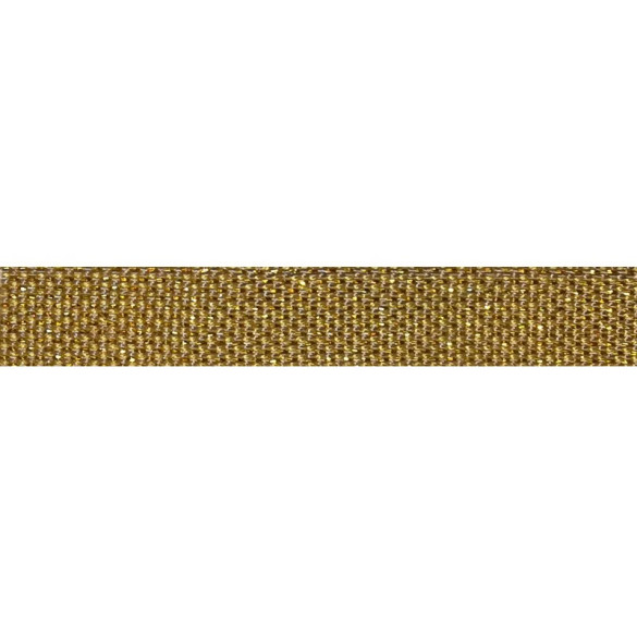 Galon tapissier adhésif 12 mm or métallisé 1911-104 PIDF