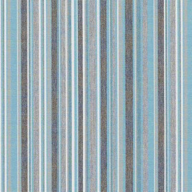 Tissu haute résistance stripes porto blue chiné Sunbrella
