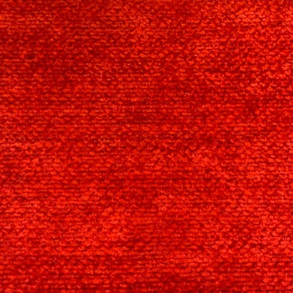 Tissu chenille Showa coquelicot Froca