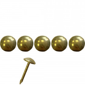 1000 clous tapissier laitonné Ø6,5 mm