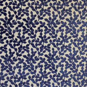 Tissu Kyoto Sakura marine Casal