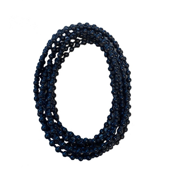 Chainette sans fin pour store noire 125 cm