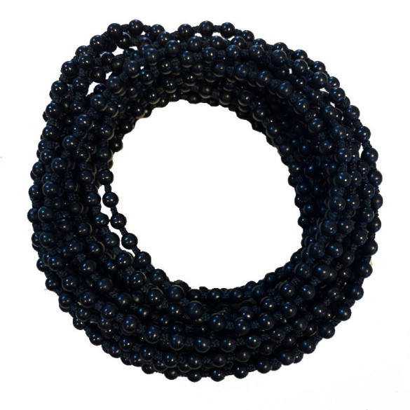 Chainette sans fin pour store noire 225 cm