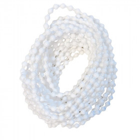 Chainette sans fin pour store blanche 300 cm