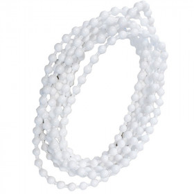 Chainette sans fin pour store blanche 150 cm