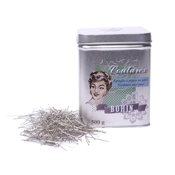 Epingles couture longues 44 mm Bohin - 500g