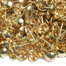 1000 clous tapissier laitonné Ø9,5 mm