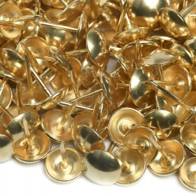 1000 clous tapissier laitonné Ø11 mm