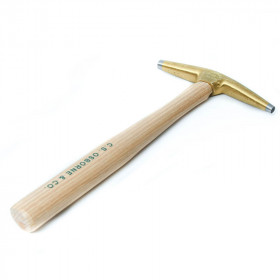 Marteau tapissier aimanté tête bronze Osborne 33 - ø8mm