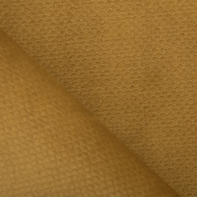 Tissu velours Chronos moutarde Didier Dassonville