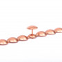Bande de clous tapissier Lentille Fer Cuivre 11 mm + 18 clous