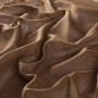 Tissu effet lin Gwendolyn chocolat 22 Jab 300 cm