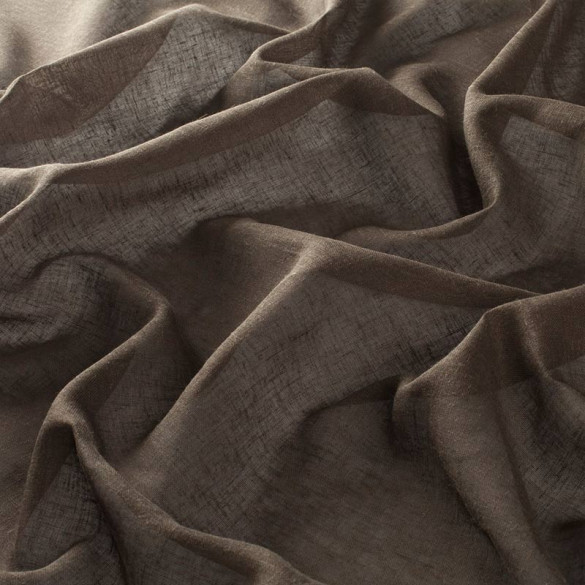 Tissu effet lin Gwendolyn café 23 Jab 300 cm