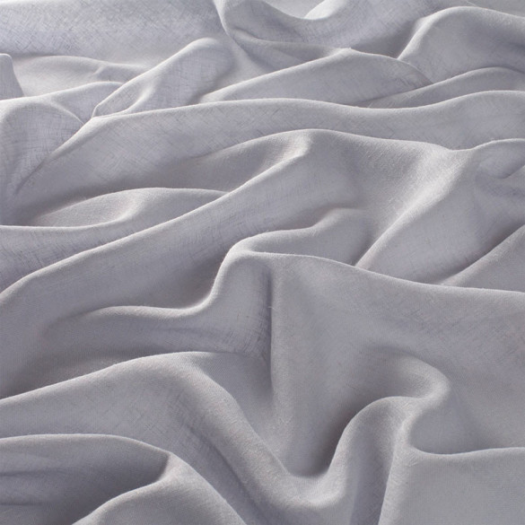 Tissu effet lin Gwendolyn argent 91 Jab 300 cm
