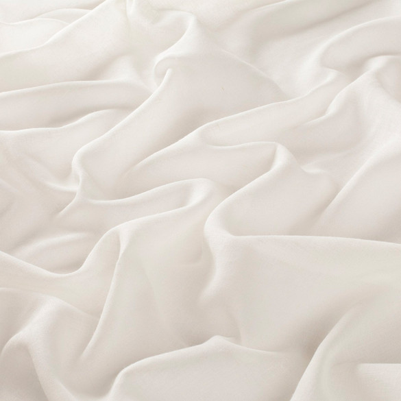 Tissu effet lin Gwendolyn neige 173 Jab 300 cm