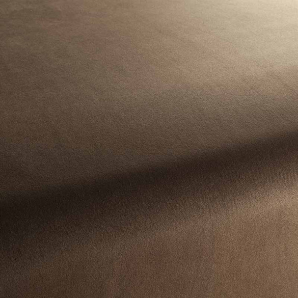 Tissu velours Kingham chocolat 28 Jab