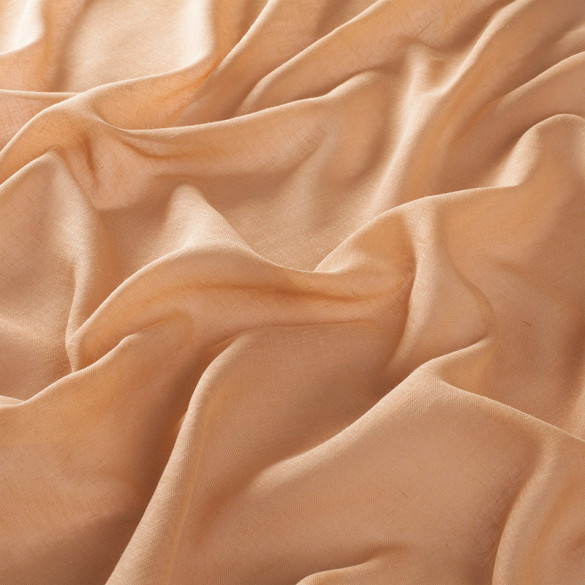 Tissu effet lin Gwendolyn abricot 322 Jab 300 cm