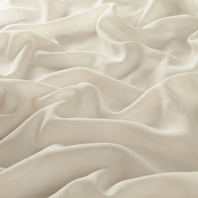 Tissu effet lin Gwendolyn coquille d'oeuf 371 Jab 300 cm